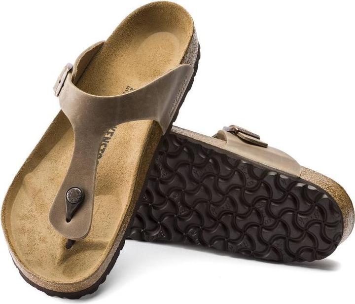 Actual product image Birkenstock Gizeh Nubuck Leather Normal (41)