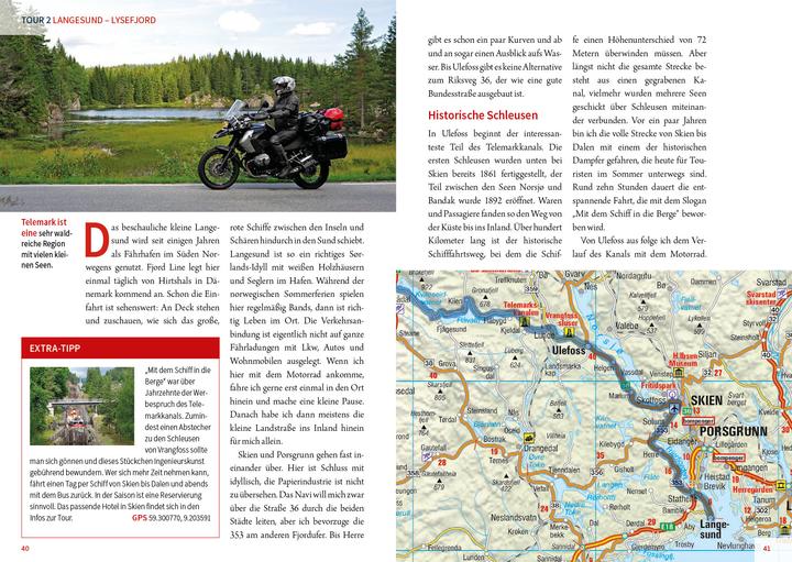 Produktbild Motorrad Reiseführer Fjord-Norwegen