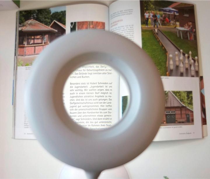 Immagine prodotto Wenko Lampada da tavolo con lente d'ingrandimento