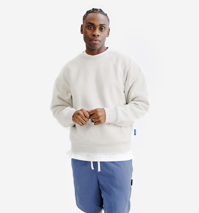 Produktbild Decathlon Sweathirt Herren Crewneck Oversized - beige (M)
