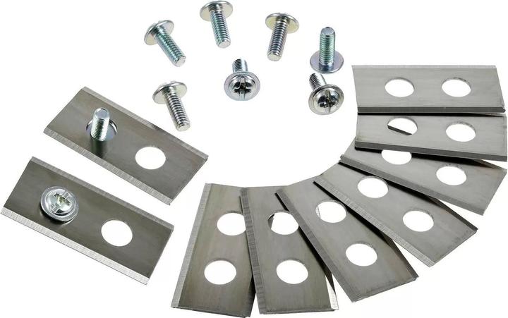 AccuCell 9x lames de rechange/lames de coupe (0,9mm) pour tous les robots de tonte Worx Landroid (Tondeuse automatique, Lawn mower blades + replacement blades garden machinery)