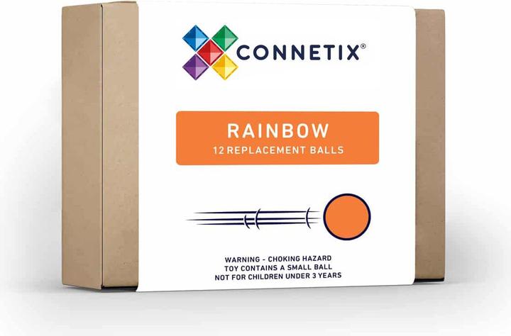 Produktbild Connetix Tiles 12 Teile Ball Pack, Ersatzkugeln für Magnetische Kugelbahnen