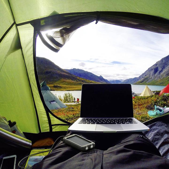 Produktbild Goobay Solar Outdoor (8000 mAh, 10 W, 10 Wh)