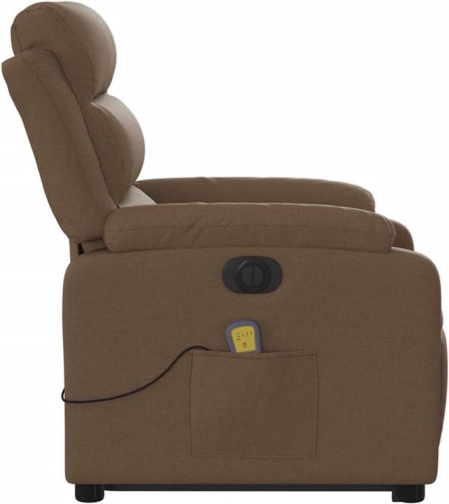 Image du produit VidaXL Fauteuil de massage électrique avec releveur Tissu