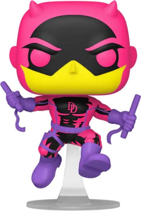 Image du produit Funko POP! Marvel Daredevil - Daredevil (Classic) Lumière Noire Exclusive