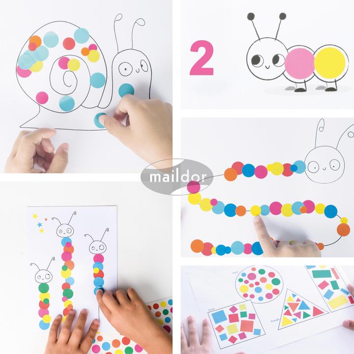 Produktbild Maildor Sticker, Geometrisch