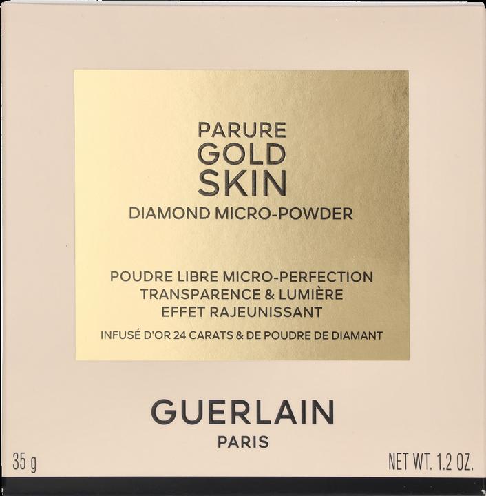 Actual product image Guerlain Parure Gold Skin Diamond Micro-Powder 01 Transparent / Translucent (01 Transparent, Translucent)