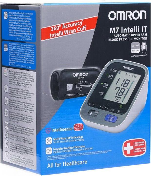 Produktbild Omron M7 Intelli IT (Blutdruckmessgerät Oberarm)
