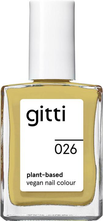 Produktbild Gitti no. 026 Nail Polish Mellow Yellow (026, Mellow Yellow, Farblack)