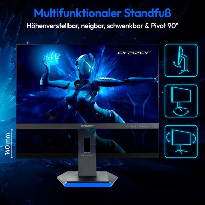 Actual product image Erazer Monitor Spectator X40 (MD21725) (1920 x 1080 pixels, 25")