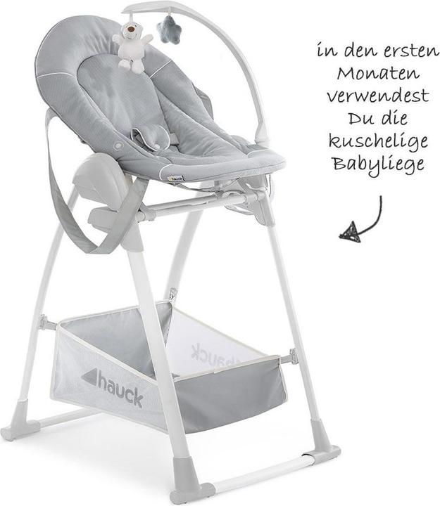 Produktbild Hauck Sit N Relax 3in1 stretch grey (Hochstuhl)