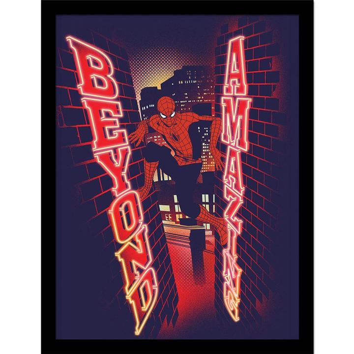 Image du produit Spiderman - Poster encadré BEYOND AMAZING (40 x 30 cm)