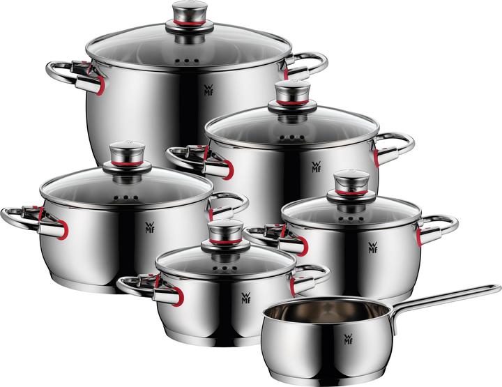 Productafbeelding WMF Steelpannenset 6 stuks (Steelpan, Roestvrij staal)