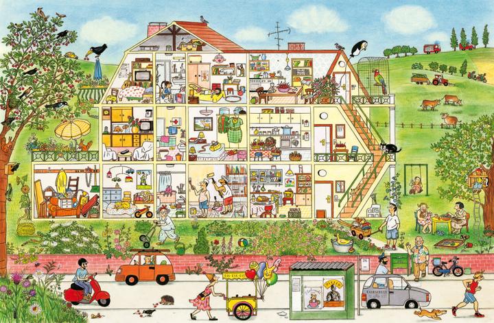 Produktbild Sommer-Wimmelbuch (Deutsch, Rotraut Susanne Berner, 2018)