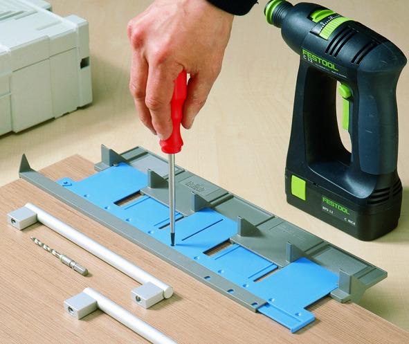 Actual product image Hettich Drilling jig