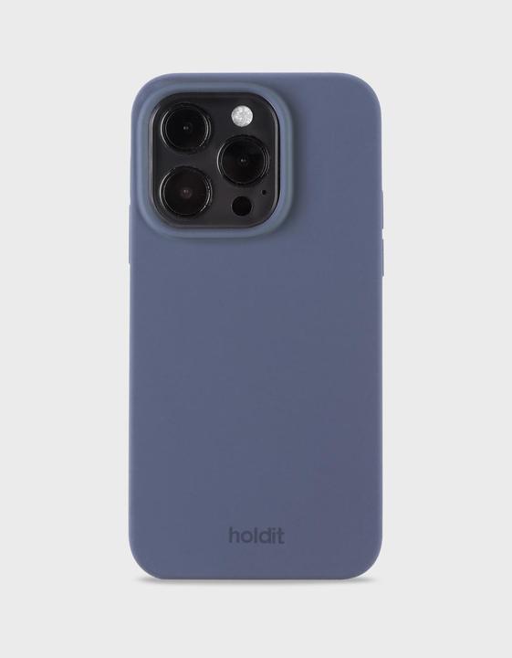 Image du produit Holdit Coque arrière en silicone pour iPhone 14 Pro Max bleu (Apple iPhone 14 Pro Max)