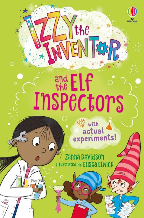 Actual product image Izzy the Inventor and the Elf Inspectors (English, Davidson Zanna, Elissa Elwick, 2025)