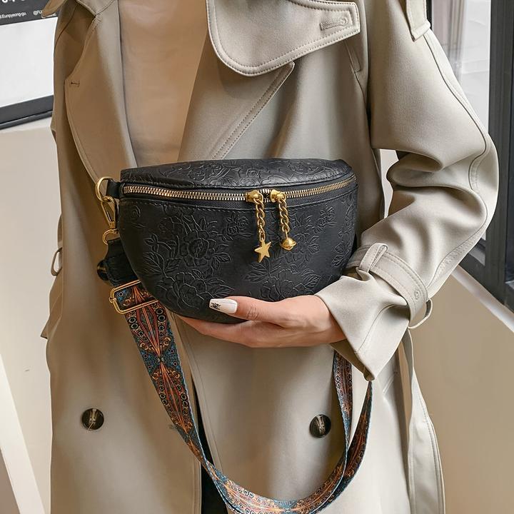 Immagine prodotto Only-Bags.Store Borsa crossbody con motivo floreale retrò ed elegante, confezione classica strutturata con fantasia
