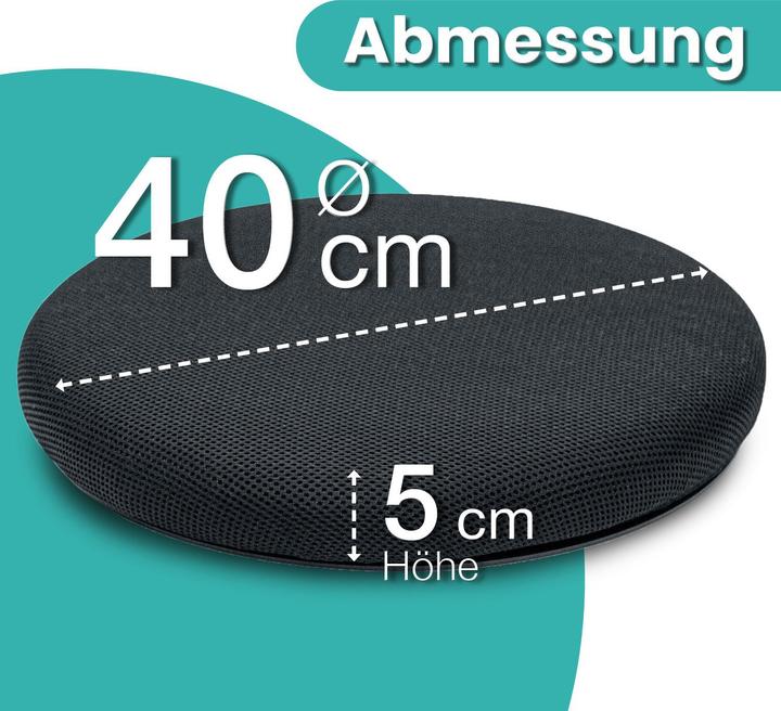 Produktbild Aktivshop Orthopädisches Drehkissen Gel