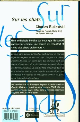 Image du produit Sur les chats (Français, Bukowski Charles, 2023)