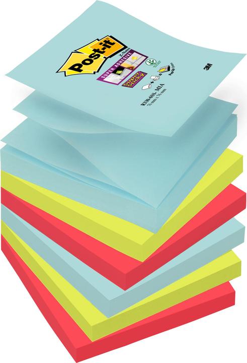 Immagine prodotto Post-it Super Sticky Sticky Notes Z-Notes Miami (76 x 76 mm)