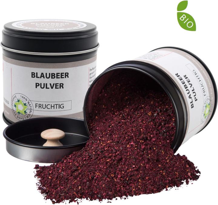 Produktbild Justchili Blaubeer Pulver (40 g)