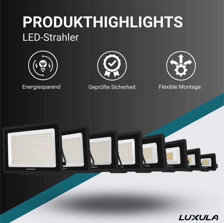Produktbild Luxula LED-Fluter (5000 lm, IP65)