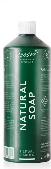 Soeder* Savon naturel Herbal Garden (Savon liquide, Recharges, 1000 ml)
