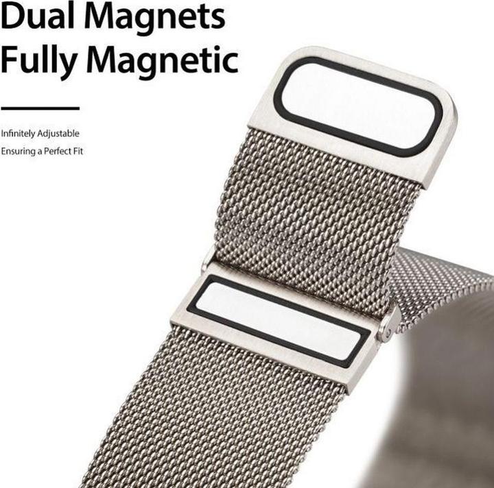 Immagine prodotto Dux Ducis Bracciale di ricambio in acciaio inossidabile della Serie Milanese (40 mm, 38 mm, 41 mm, Acciaio inossidabile)