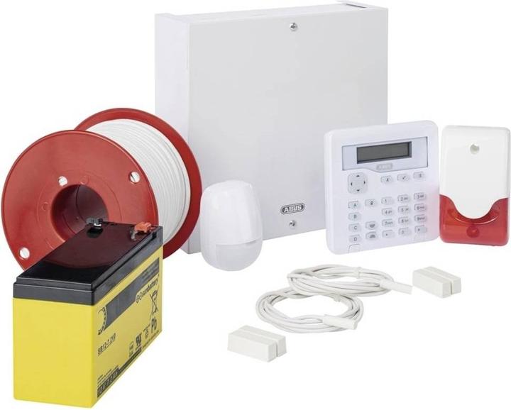 Image du produit Abus AZAA10100 Kits de système d'alarme Terxon SX Zones d'alarme 8x filaires, 1x zone de sabotage
