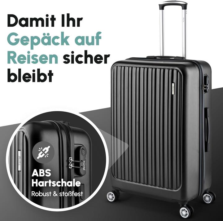 Easy Move Handgepäck Hartschalenkoffer mit Zahlenschloss (Handgepäck (bis 50l))