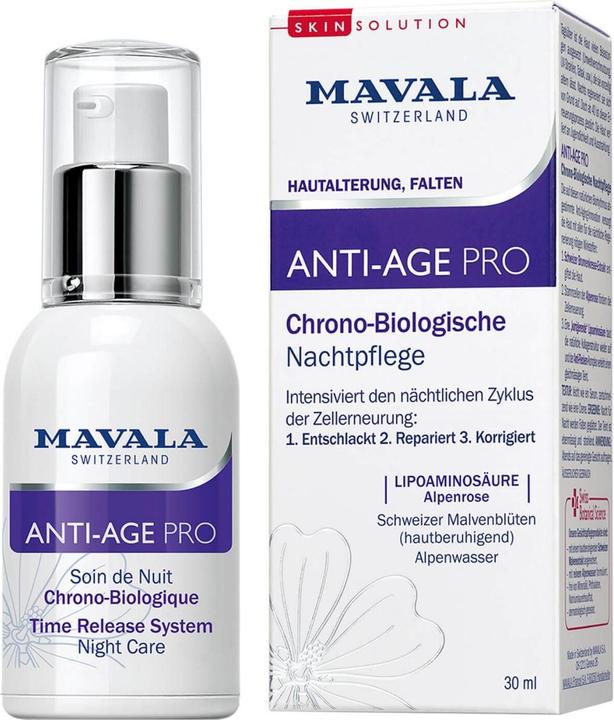 Produktbild Mavala Anti-Age Pro Chrono-Biologische Nachtpflege (30 ml)