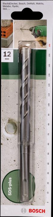 Image du produit Bosch Zubehör Mèche marteau en carbure de tungstène 12 mm (12 mm)