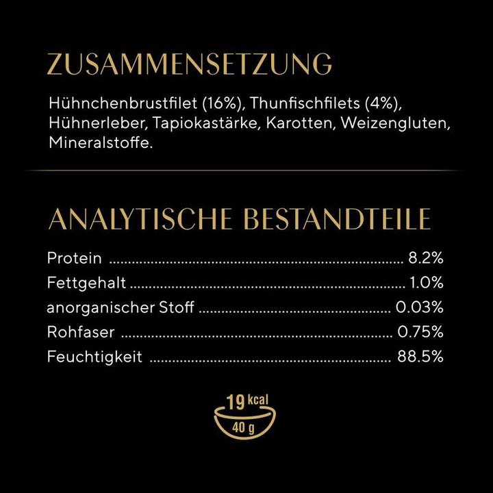 Produktbild Sheba SOUP Multipack Portionsbeutel Thunfisch (Adult, 10 Stk., 1600 g)