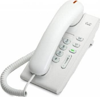 Cisco Unified Ip Phone 6901 White Slimline Handset En Nms En Perp