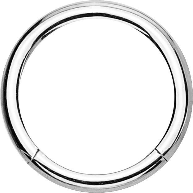 Star Piercing Micro Segmentring klappbar silber (ohne Messing, Chirurgenstahl 316L)