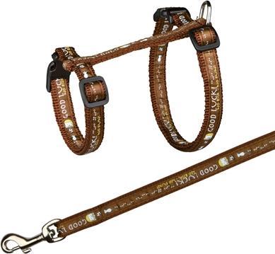 Produktbild Trixie Katzengeschirr mit Leine XL 34-57cm/13mm (XL, Katze, Allgemein)