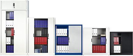 Actual product image C+P Roller shutter cabinet with horizontal blind (100 x 42 x 103 cm)