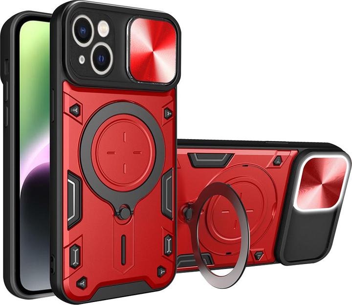 Produktbild Techsuit - CamGuard Pro - iPhone 14 - Red (Apple iPhone 14)