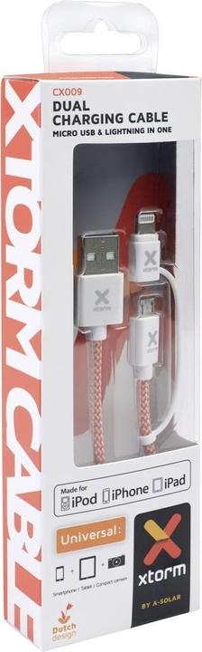 Image du produit Xtorm 2-en-1 USB (1 m, USB 2.0)