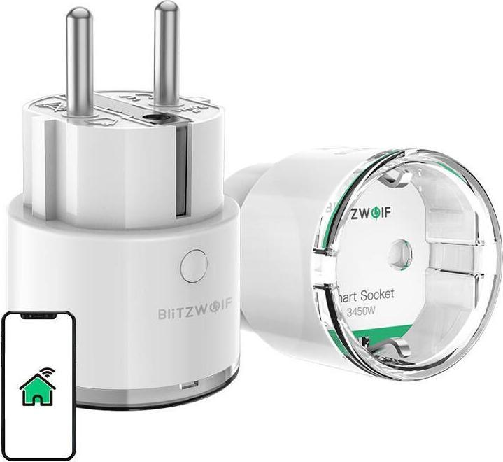 Actual product image BlitzWolf Smart Socket BW-SHP6 Pro WIFI, (EU) 3450W