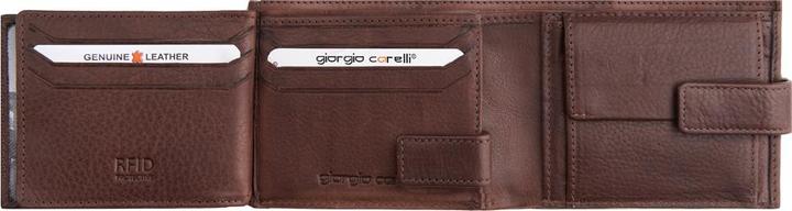 Actual product image Giorgio Carelli Billfold with zipper pocket, RFID