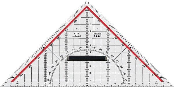 Produktbild M+r Geometriedreieck (22 cm)