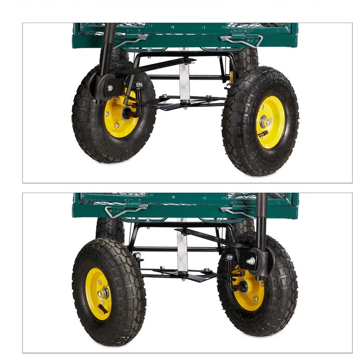 Actual product image Relaxdays Large Cargo Cart