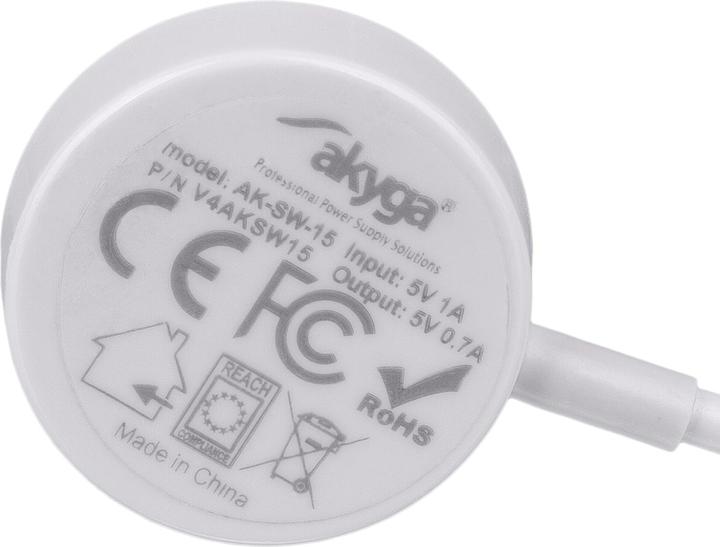 Immagine prodotto Akyga Caricatore a induzione 1 A AK-SW-15 AK-SW-15 Uscite Supporto di ricarica a induzione