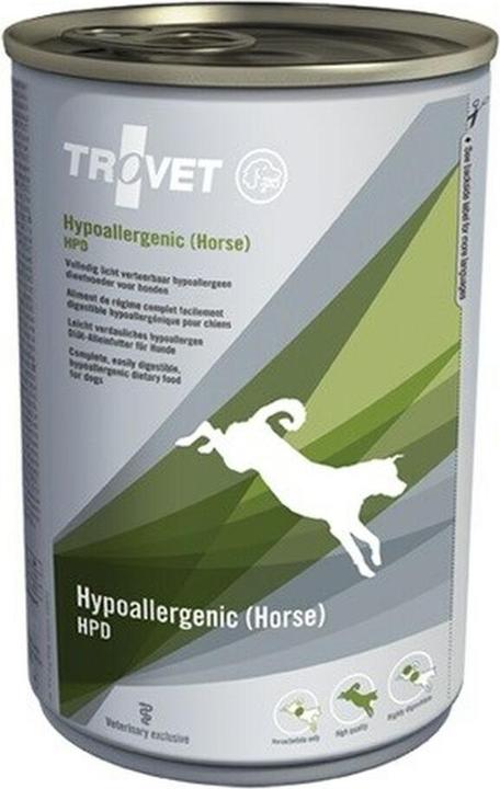 Produktbild Trovet Hypoallergenic HPD with horse - Nassfutter für Hunde - 400 g (Adult, 1 Stk., 400 g)
