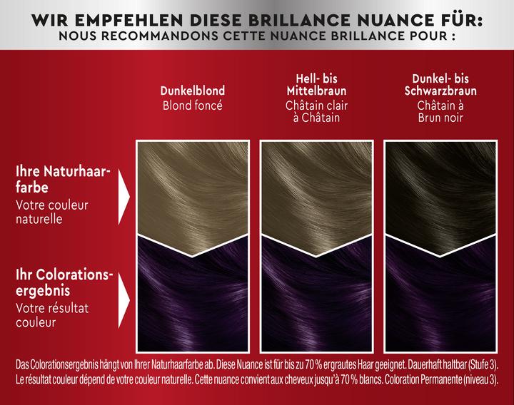 Produktbild Schwarzkopf Brillance Intensiv-Color-Creme (703 Dunkler Amethyst)