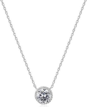 Actual product image Beneto Silver necklace with sparkling pendant AGS777 / 48 (L)