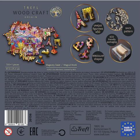 Produktbild Magni Holzpuzzle 500+1 Teile - Magische Welt (500 Teile)