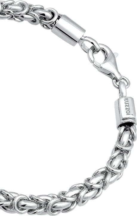 Actual product image Kuzzoi Basic bracelet (21 cm, 925 sterling silver)